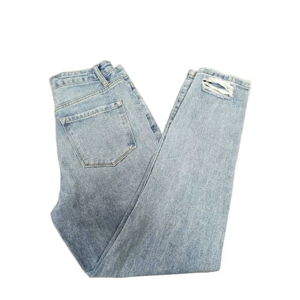 VERVET Blue Distressed Ripped Stretch Jeans Women's Size 26